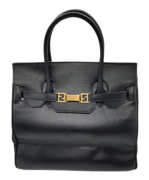 FENDI（フェンディ）FENDI (フェンディ) ターンロックハンドバッグの古着・服飾アイテム