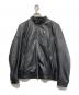 MIND BLOW（マインドブロー）の古着「シングルライダースジャケット」｜ブラック