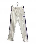 Needlesニードルズ）の古着「Narrow Track Pant」｜ホワイト×パープル