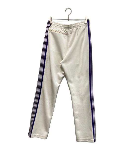 Needles（ニードルズ）Needles (ニードルズ) Narrow Track Pant ホワイト×パープル サイズ:Sの古着・服飾アイテム