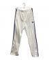 Needles（ニードルズ）の古着「Narrow Track Pant」｜ホワイト×パープル
