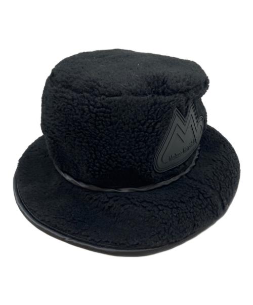 MM6 Maison Margiela（エムエムシックスメゾンマルジェラ）MM6 Maison Margiela (エムエムシックスメゾンマルジェラ) ボアバケットハット ブラックの古着・服飾アイテム