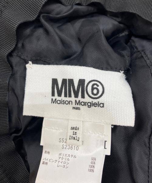 MM6 Maison Margiela（エムエムシックスメゾンマルジェラ）MM6 Maison Margiela (エムエムシックスメゾンマルジェラ) ボアバケットハット ブラックの古着・服飾アイテム