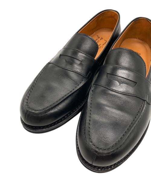 Jalan Sriwijaya（ジャランスリウァヤ）Jalan Sriwijaya (ジャランスリウァヤ) ペニーローファー ブラック サイズ:39の古着・服飾アイテム