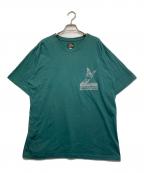 Needles×HIDDENニードルズ×ヒドゥン）の古着「プリントTシャツ」｜グリーン