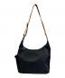 LONGCHAMP (ロンシャン) ナイロンショルダーバッグ ブラック：8000円