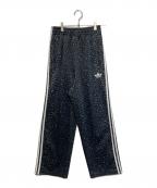adidasアディダス）の古着「U LEO TP ロングパンツ」｜ブラック×ホワイト