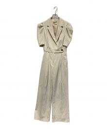 anuans（アニュアンス）の古着「テーラードオールインワン」｜ベージュ