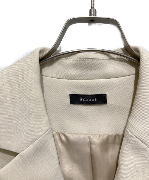anuans（アニュアンス）anuans (アニュアンス) テーラードオールインワン ベージュ サイズ:不明の古着・服飾アイテム