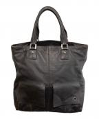 MONTBLANCモンブラン）の古着「レザートートバッグ」｜ブラウン