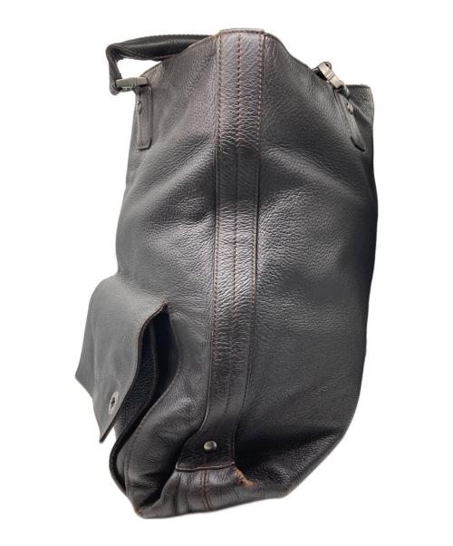 MONTBLANC（モンブラン）MONTBLANC (モンブラン) レザートートバッグ ブラウンの古着・服飾アイテム