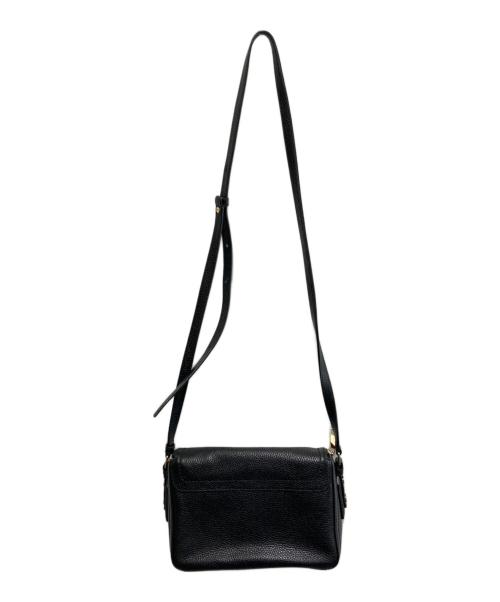MARC JACOBS（マークジェイコブス）MARC JACOBS (マークジェイコブス) レザーショルダーバッグ ブラックの古着・服飾アイテム