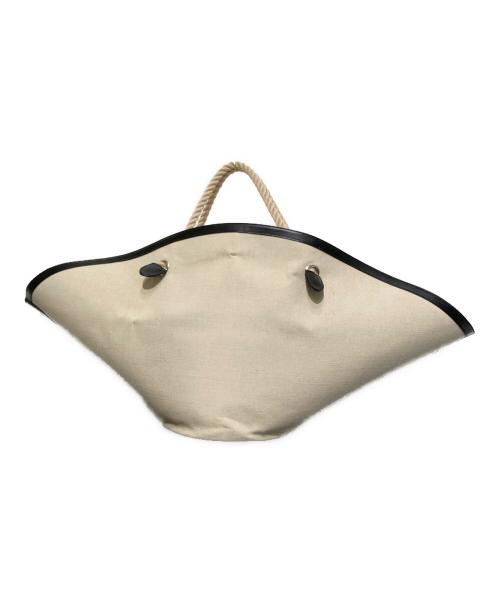 JIL SANDER+（ジルサンダープラス）JIL SANDER+ (ジルサンダープラス) 2WAYソンブレロ アイボリーの古着・服飾アイテム