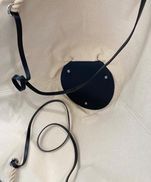 JIL SANDER+（ジルサンダープラス）JIL SANDER+ (ジルサンダープラス) 2WAYソンブレロ アイボリーの古着・服飾アイテム