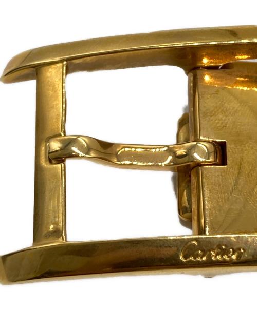 Cartier（カルティエ）Cartier (カルティエ) レザーベルト ブラックの古着・服飾アイテム