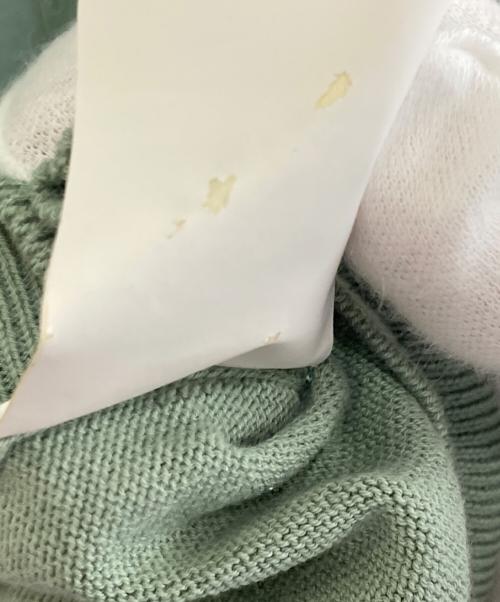 Maison Margiela（メゾンマルジェラ）Maison Margiela (メゾンマルジェラ) スキッパーニットポロ グリーン サイズ:Mの古着・服飾アイテム