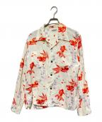 Sun Surfサンサーフ）の古着「アロハシャツ」｜ベージュ