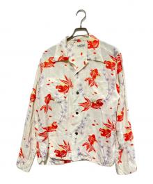 Sun Surf（サンサーフ）の古着「アロハシャツ」｜ベージュ