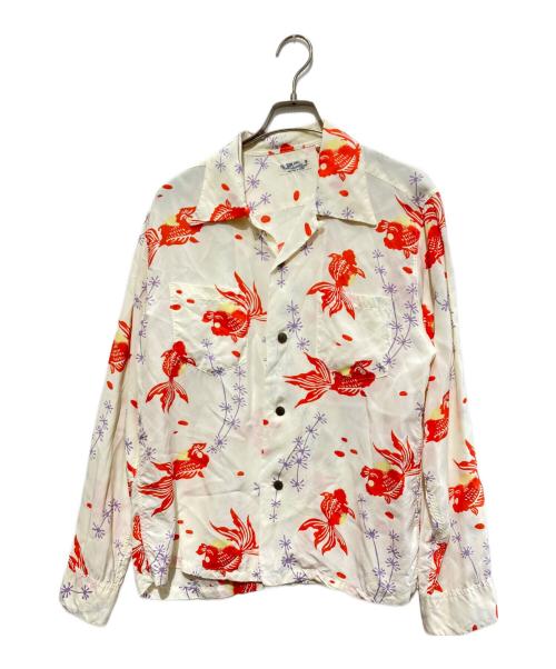 Sun Surf（サンサーフ）Sun Surf (サンサーフ) アロハシャツ ベージュ サイズ:Mの古着・服飾アイテム