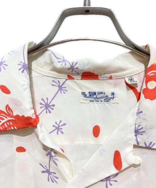 Sun Surf（サンサーフ）Sun Surf (サンサーフ) アロハシャツ ベージュ サイズ:Mの古着・服飾アイテム