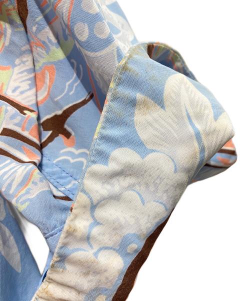 Sun Surf（サンサーフ）Sun Surf (サンサーフ) アロハシャツ スカイブルー サイズ:Mの古着・服飾アイテム
