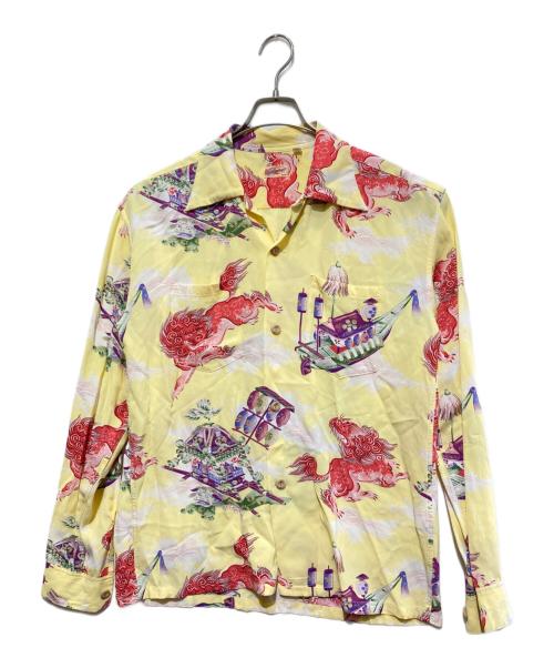 Sun Surf（サンサーフ）Sun Surf (サンサーフ) アロハシャツ イエロー サイズ:Mの古着・服飾アイテム