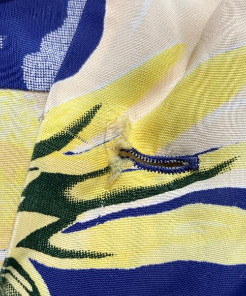 Sun Surf（サンサーフ）Sun Surf (サンサーフ) アロハシャツ ブルー×イエロー サイズ:Mの古着・服飾アイテム