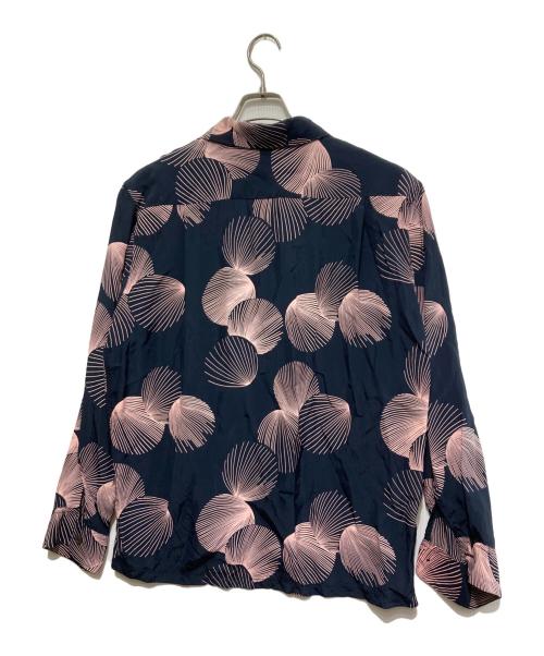 Sun Surf（サンサーフ）Sun Surf (サンサーフ) アロハシャツ ブラック×ピンク サイズ:Mの古着・服飾アイテム