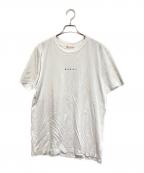 MARNIマルニ）の古着「ロゴTシャツ」｜ホワイト