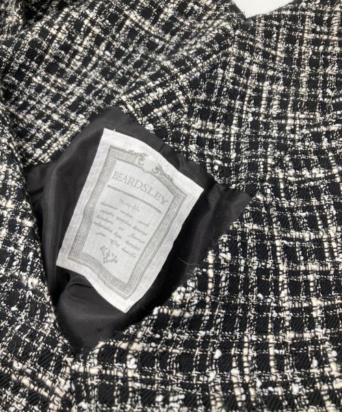 BEARDSLEY（ビアズリー）BEARDSLEY (ビアズリー) ノースリーブワンピース ブラックの古着・服飾アイテム