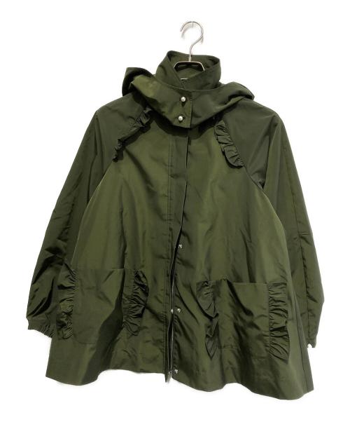 Sono（ソーノ）Sono (ソーノ) ハウルフリルマウンテンパーカー カーキ サイズ:FREEの古着・服飾アイテム