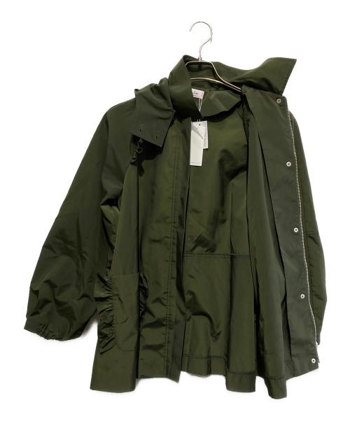 Sono（ソーノ）Sono (ソーノ) ハウルフリルマウンテンパーカー カーキ サイズ:FREEの古着・服飾アイテム