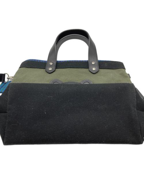 familiar（ファミリア）familiar (ファミリア) ajew (エジュー) 2WAYバッグ カーキの古着・服飾アイテム