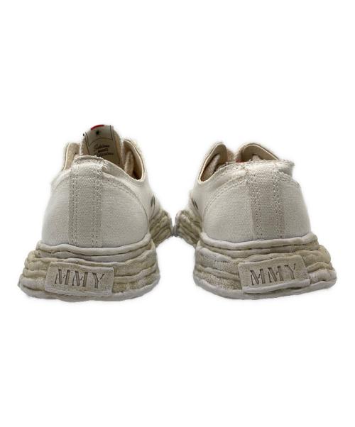 Maison MIHARA YASUHIRO（メゾン ミハラ ヤスヒロ）Maison MIHARA YASUHIRO (メゾン ミハラ ヤスヒロ) PETERSON23 OG Dyed Sole Canvas Low-top Sneaker ホワイト サイズ:43の古着・服飾アイテム