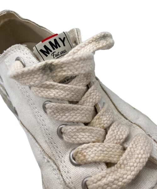 Maison MIHARA YASUHIRO（メゾン ミハラ ヤスヒロ）Maison MIHARA YASUHIRO (メゾン ミハラ ヤスヒロ) PETERSON23 OG Dyed Sole Canvas Low-top Sneaker ホワイト サイズ:43の古着・服飾アイテム