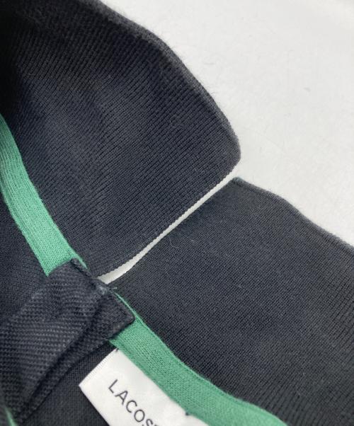 LACOSTE（ラコステ）LACOSTE (ラコステ) バックプラケットポロドレス ブラック サイズ:40の古着・服飾アイテム