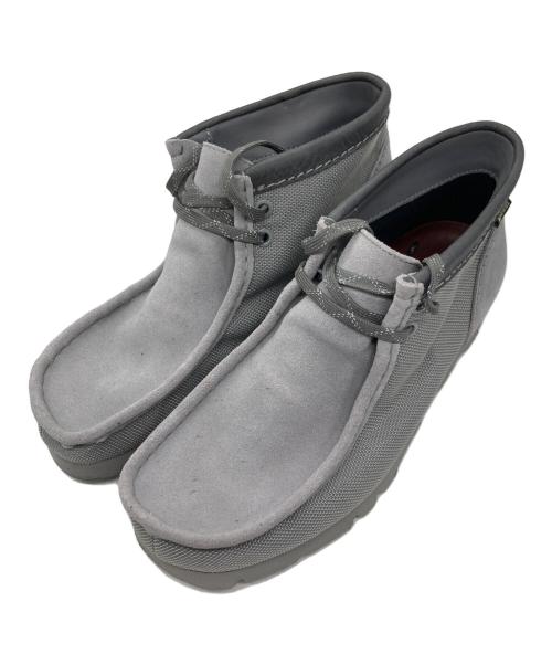 CLARKS（クラークス）CLARKS (クラークス) レースアップシューズ グレー サイズ:24.5の古着・服飾アイテム