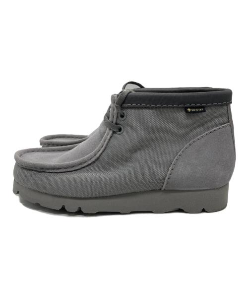 CLARKS（クラークス）CLARKS (クラークス) レースアップシューズ グレー サイズ:24.5の古着・服飾アイテム