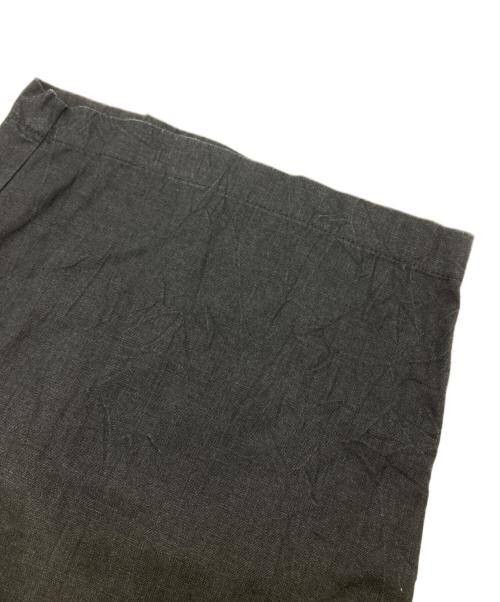 BLACK COMME des GARCONS（ブラックコムデギャルソン）BLACK COMME des GARCONS (ブラックコムデギャルソン) リネンハーフパンツ ブラック サイズ:Lの古着・服飾アイテム