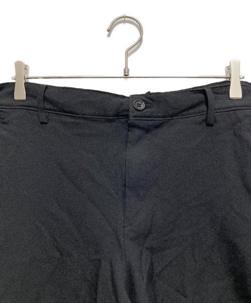 BLACK COMME des GARCONS（ブラックコムデギャルソン）BLACK COMME des GARCONS (ブラックコムデギャルソン) ハーフパンツ ブラック サイズ:Lの古着・服飾アイテム