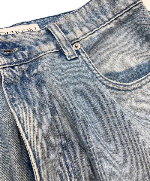 J.W.ANDERSON（ジェイダブリューアンダーソン）J.W.ANDERSON (ジェイダブリューアンダーソン) ブーツカットジーンズ ブルー サイズ:30の古着・服飾アイテム