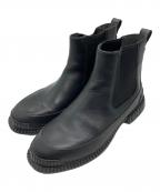 CAMPERカンペール）の古着「サイドゴアシューズ」｜ブラック