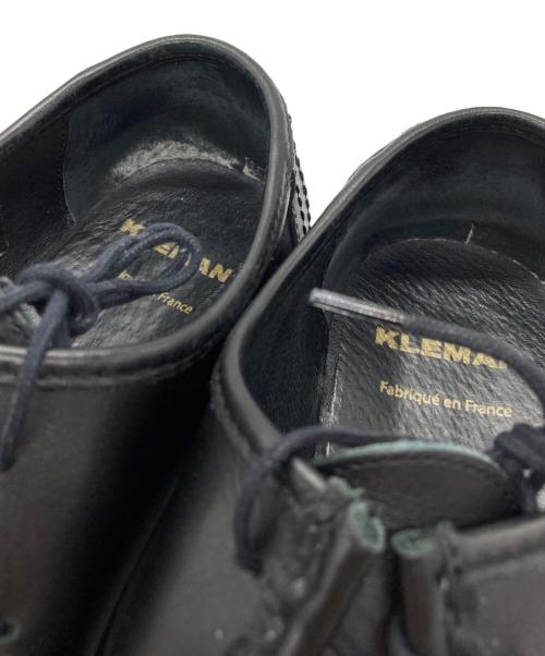 KLEMAN（クレマン）KLEMAN (クレマン) チロリアンシューズ ブラック サイズ:SIZE41の古着・服飾アイテム