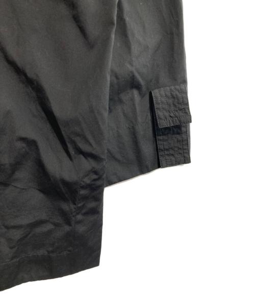 Y's BANG ON!No.120（ヨージバングオンナンバー120）Y's BANG ON!No.120 (ヨージバングオンナンバー120) CUFF ST CHINA SHIRT(カフイットチャイナシャツ) ブラック サイズ:2の古着・服飾アイテム