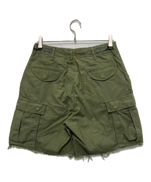 US ARMY（ユーエスアーミー）US ARMY (ユーエスアーミー) M-65 カーゴパンツ/70s/古着/ミリタリー オリーブ サイズ:Sの古着・服飾アイテム