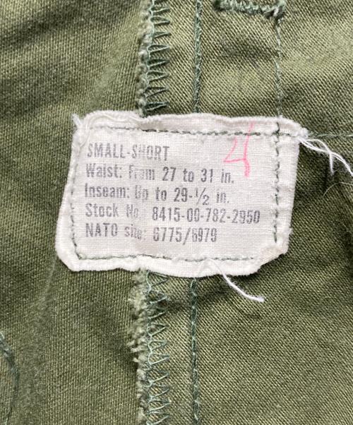 US ARMY（ユーエスアーミー）US ARMY (ユーエスアーミー) M-65 カーゴパンツ/70s/古着/ミリタリー オリーブ サイズ:Sの古着・服飾アイテム
