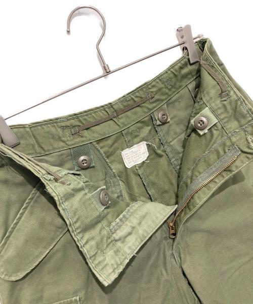 US ARMY（ユーエスアーミー）US ARMY (ユーエスアーミー) M-65 カーゴパンツ/70s/古着/ミリタリー オリーブ サイズ:Sの古着・服飾アイテム