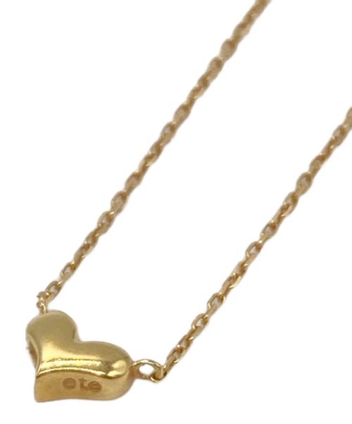 ete（エテ）ete (エテ) ハートネックレス ゴールドの古着・服飾アイテム