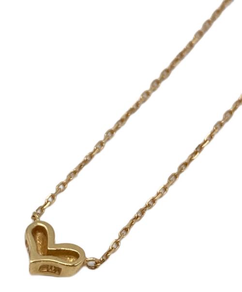 ete（エテ）ete (エテ) ハートネックレス ゴールドの古着・服飾アイテム