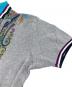 中古・古着 ETRO (エトロ) 柄ポロシャツ グレー サイズ:2XL：8000円